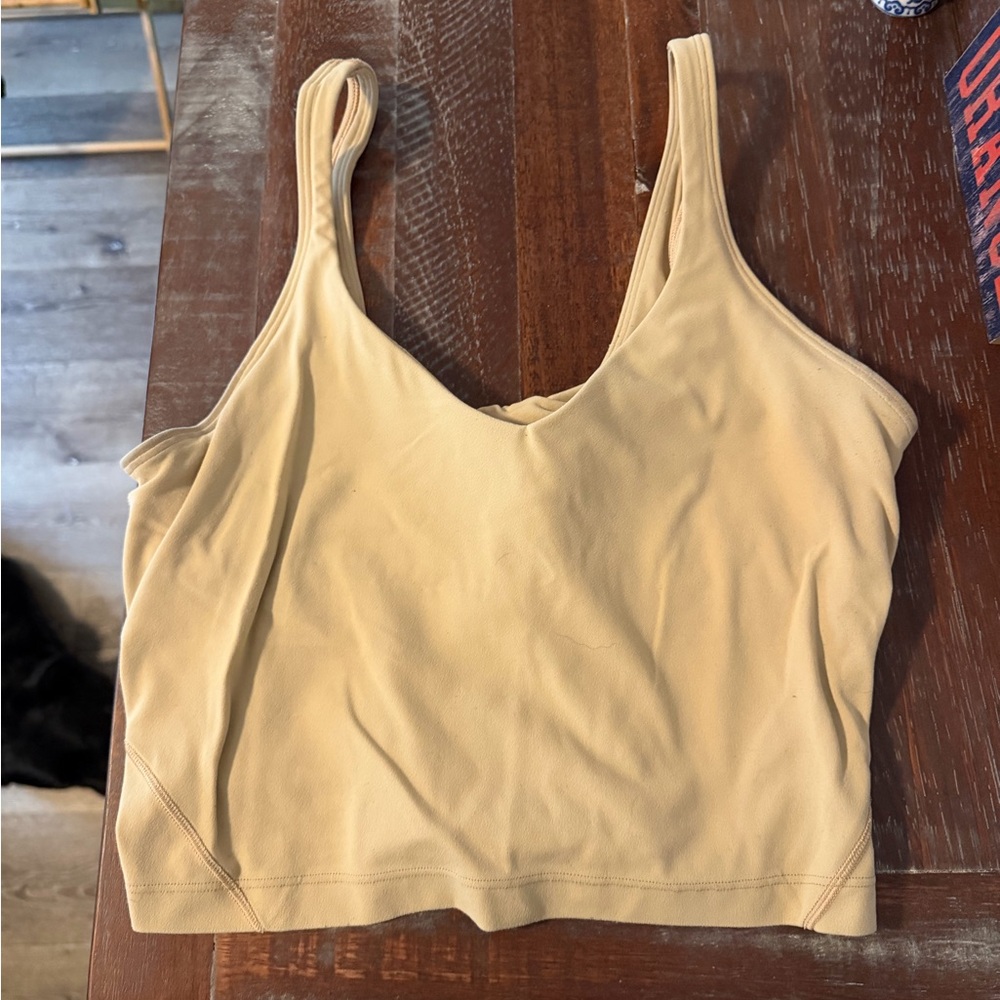 lululemon athletica Align tan Tank Top